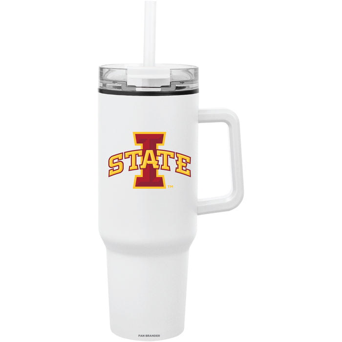 Fan Brander Quest Series 40oz Tumbler with Iowa State Cyclones Primary Logo