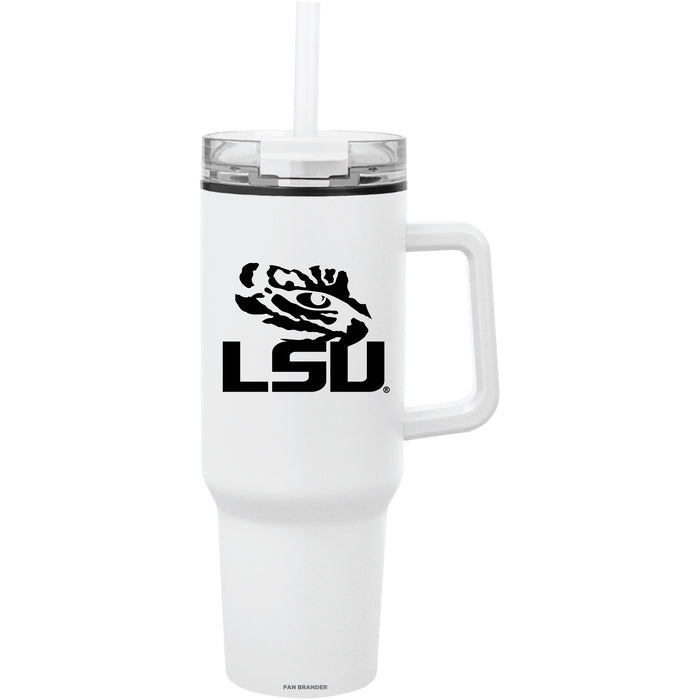Fan Brander Quest Series 40oz Tumbler with LSU Tigers Secondary Logo