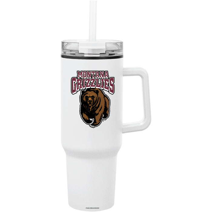 Fan Brander Quest Series 40oz Tumbler with Montana Grizzlies Primary Logo