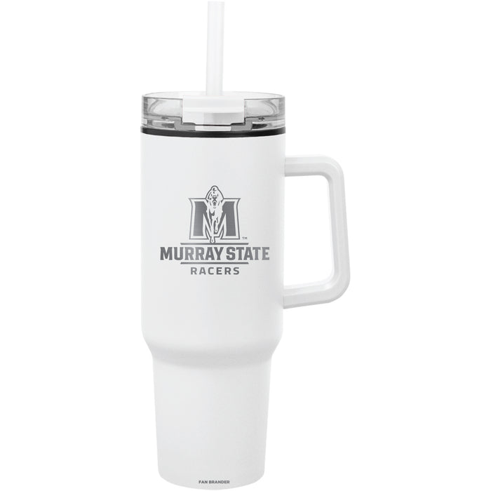 Fan Brander Quest Series 40oz Tumbler with Murray State Racers Etched Primary Logo