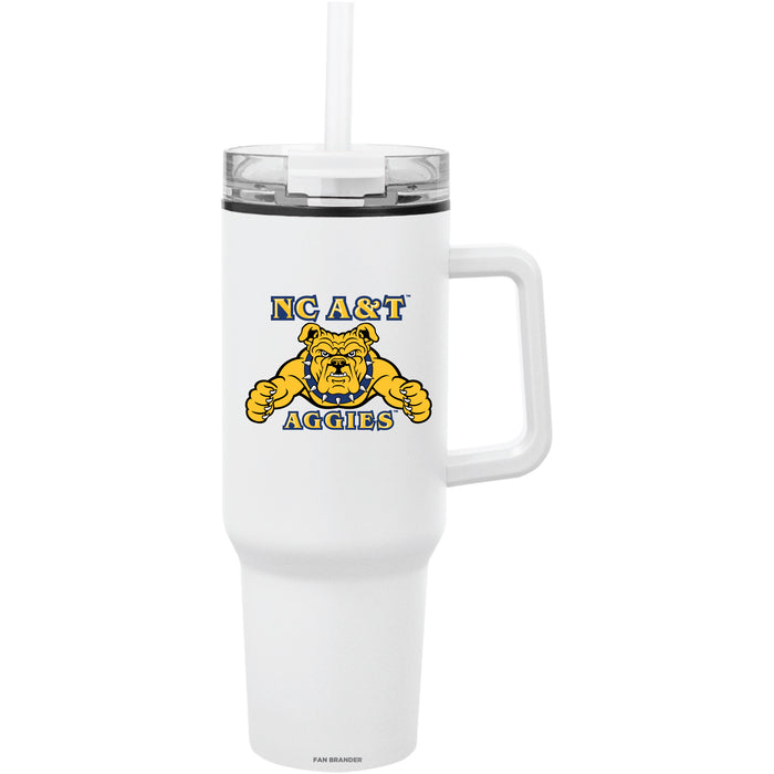 Fan Brander Quest Series 40oz Tumbler with North Carolina A&T Aggies Primary Logo