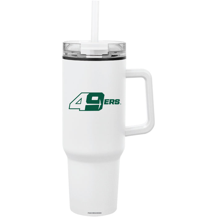 Fan Brander Quest Series 40oz Tumbler with Charlotte 49ers Secondary Logo