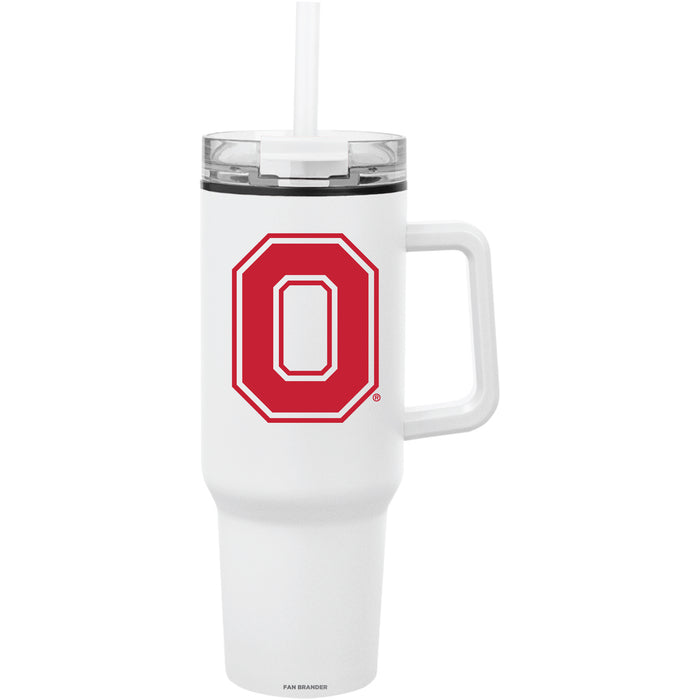 Fan Brander Quest Series 40oz Tumbler with Ohio State Buckeyes Secondary Logo
