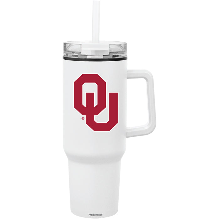 Fan Brander Quest Series 40oz Tumbler with Oklahoma Sooners Primary Logo