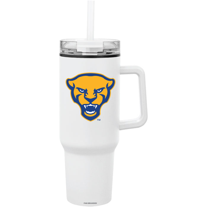 Fan Brander Quest Series 40oz Tumbler with Pittsburgh Panthers Secondary Logo