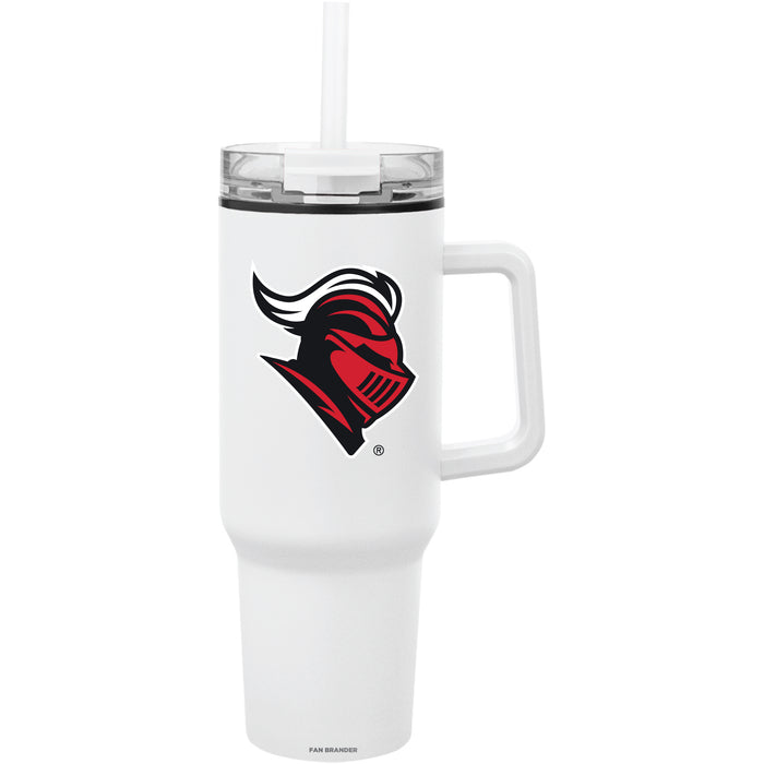 Fan Brander Quest Series 40oz Tumbler with Rutgers Scarlet Knights Secondary Logo