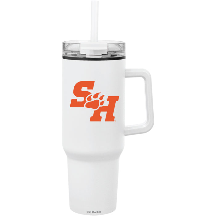 Fan Brander Quest Series 40oz Tumbler with Sam Houston State Bearkats Primary Logo