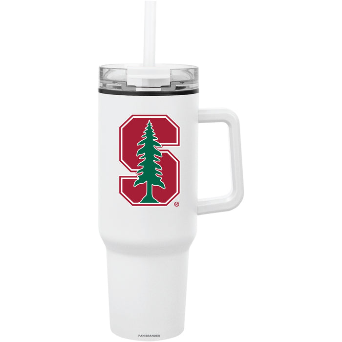 Fan Brander Quest Series 40oz Tumbler with Stanford Cardinal Primary Logo