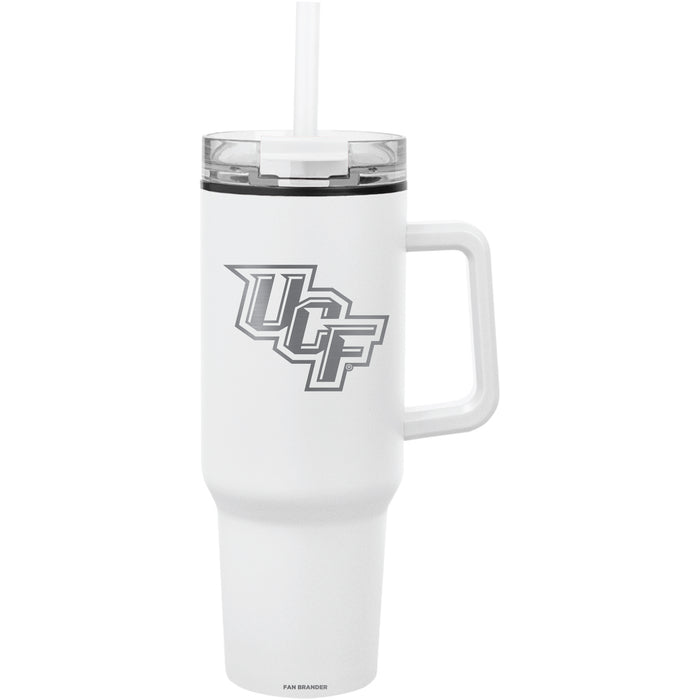 Fan Brander Quest Series 40oz Tumbler with UCF Knights Etched Primary Logo