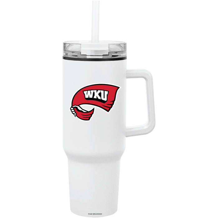 Fan Brander Quest Series 40oz Tumbler with Western Kentucky Hilltoppers Primary Logo