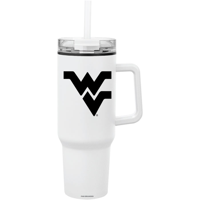 Fan Brander Quest Series 40oz Tumbler with West Virginia Mountaineers Primary Logo