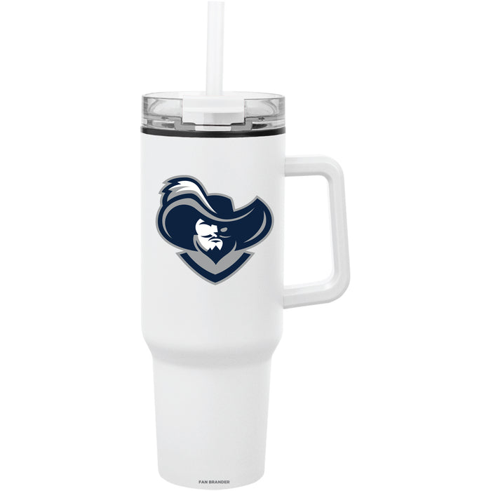 Fan Brander Quest Series 40oz Tumbler with Xavier Musketeers Secondary Logo
