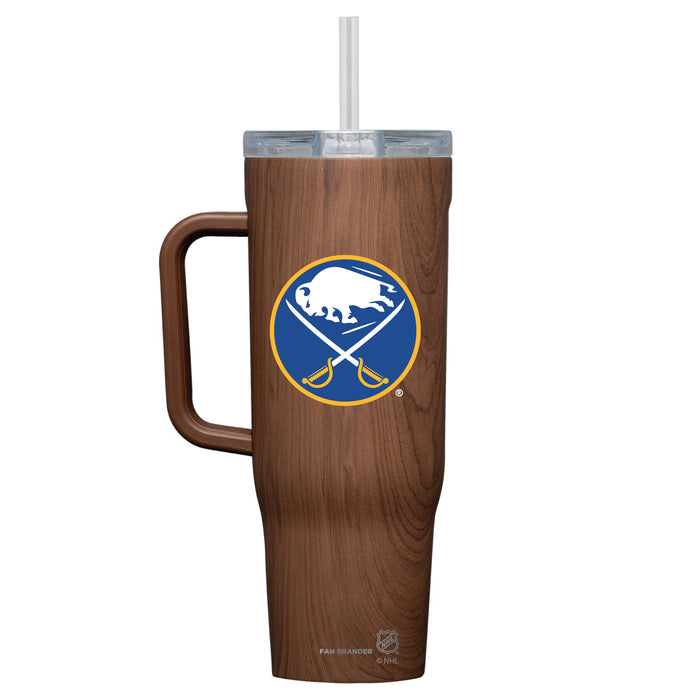 Corkcicle Cruiser 40oz Tumbler with Buffalo Sabres Primary Logo