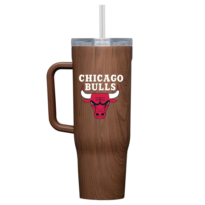 Corkcicle Cruiser 40oz Tumbler with Chicago Bulls Primary Logo