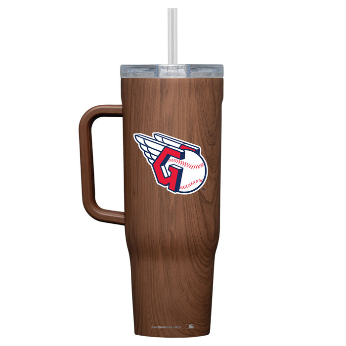 Corkcicle Cruiser 40oz Tumbler with Cleveland Guardians Primary Logo