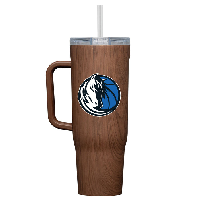 Corkcicle Cruiser 40oz Tumbler with Dallas Mavericks Primary Logo