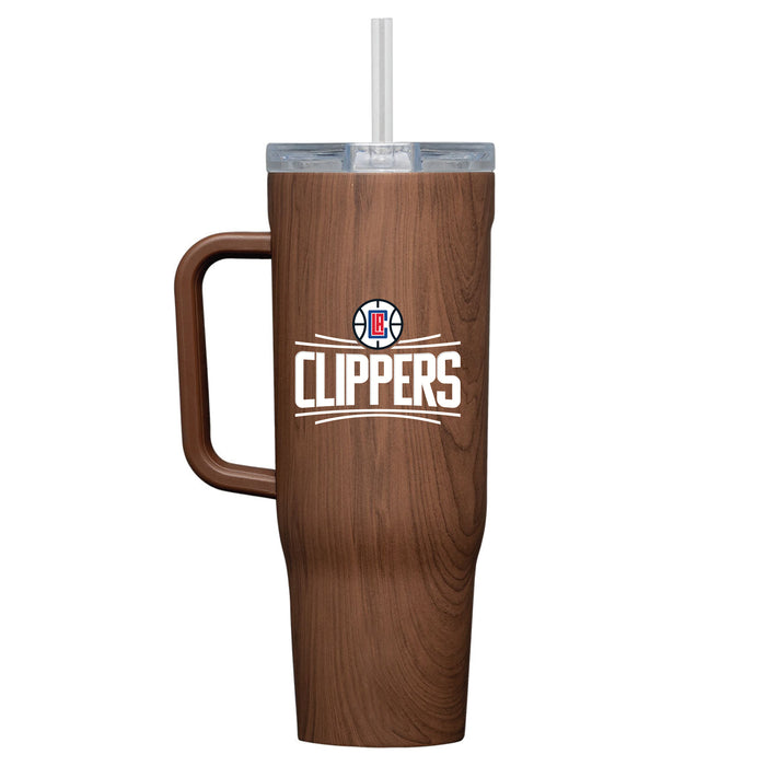 Corkcicle Cruiser 40oz Tumbler with LA Clippers Secondary Logo