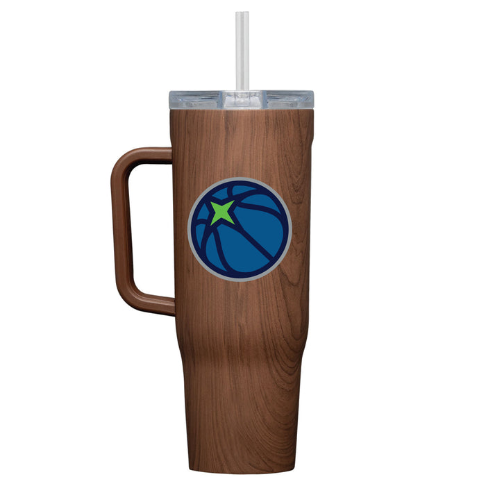 Corkcicle Cruiser 40oz Tumbler with Minnesota Timberwolves Secondary Logo