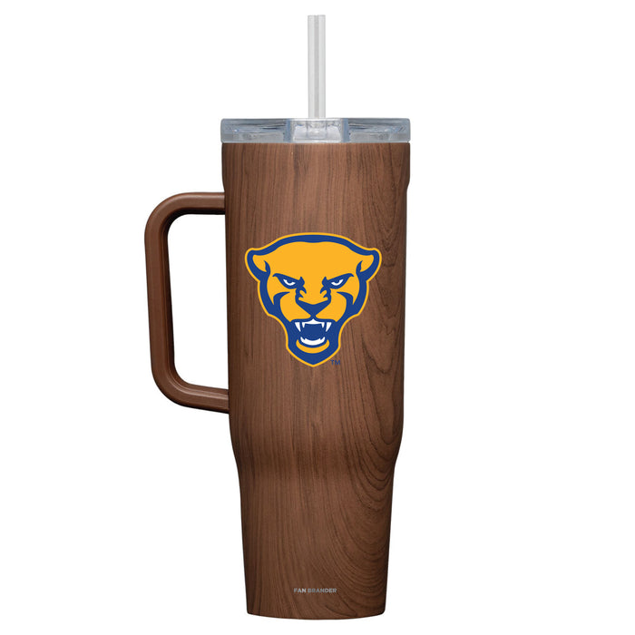Corkcicle Cruiser 40oz Tumbler with Pittsburgh Panthers Secondary Logo