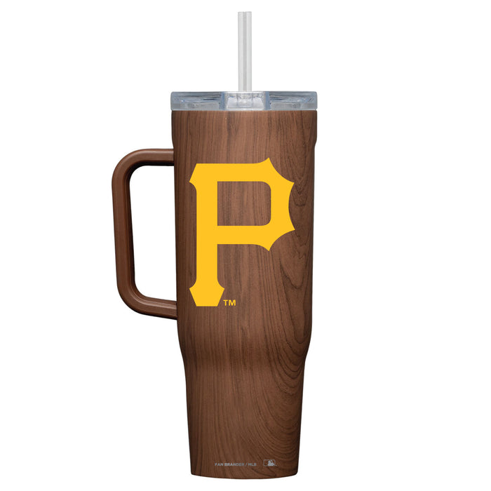 Corkcicle Cruiser 40oz Tumbler with Pittsburgh Pirates Primary Logo