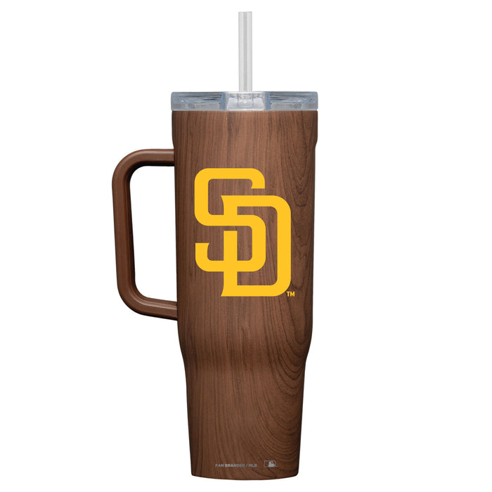 Corkcicle Cruiser 40oz Tumbler with San Diego Padres Primary Logo