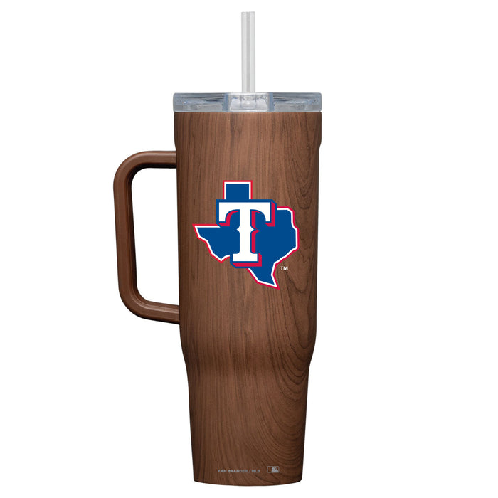 Corkcicle Cruiser 40oz Tumbler with Texas Rangers Secondary Logo