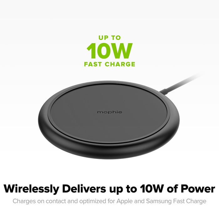 mophie Wireless Charging Base with UCF Knights Primary Logo