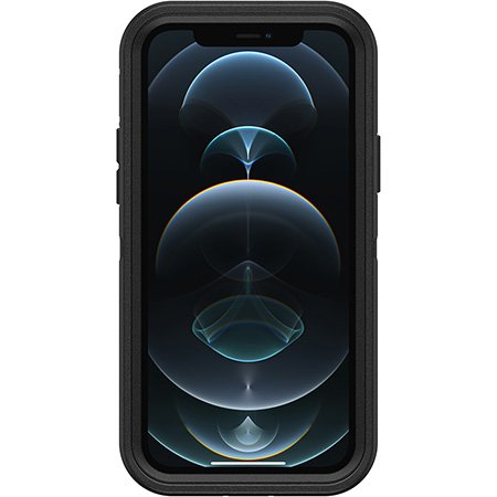 OtterBox Black Phone case with Inter Miami CF White Marble Design