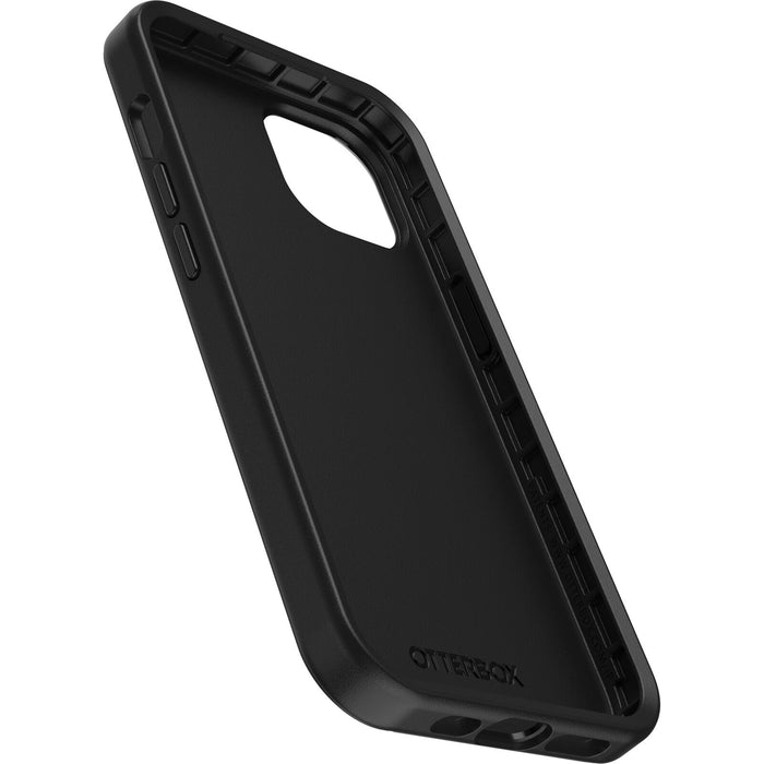OtterBox Black Phone case with Chicago Blackhawks White Marble design