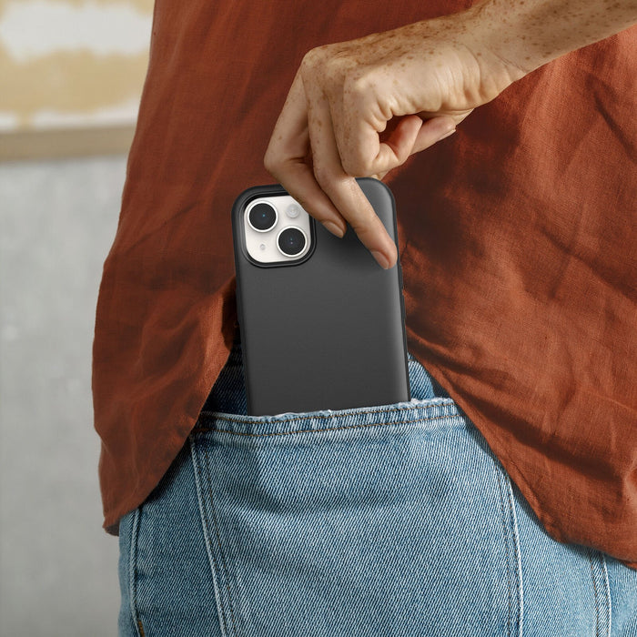 OtterBox Black Phone case with Idaho Vandals Primary Logo