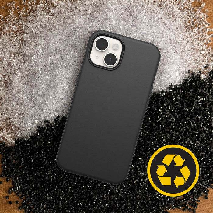 OtterBox Black Phone case with Appalachian State Mountaineers Primary Logo with Team Background